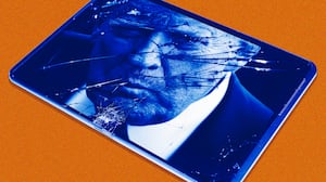 Donald Trump tablet