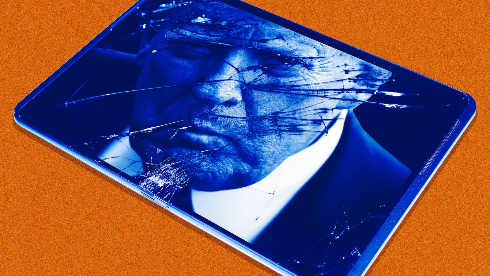 Donald Trump tablet