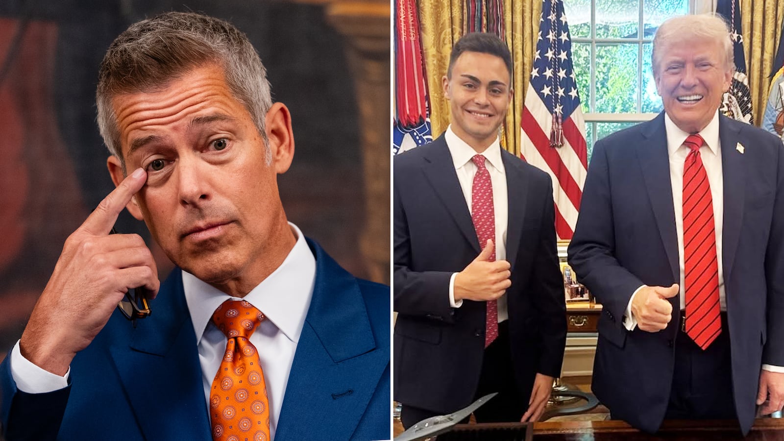 Michael Alfonso, Sean Duffy, Donald Trump