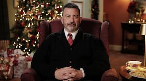 Jimmy Kimmel hosts The Alternative Christmas Message on the U.K.'s Channel 4.