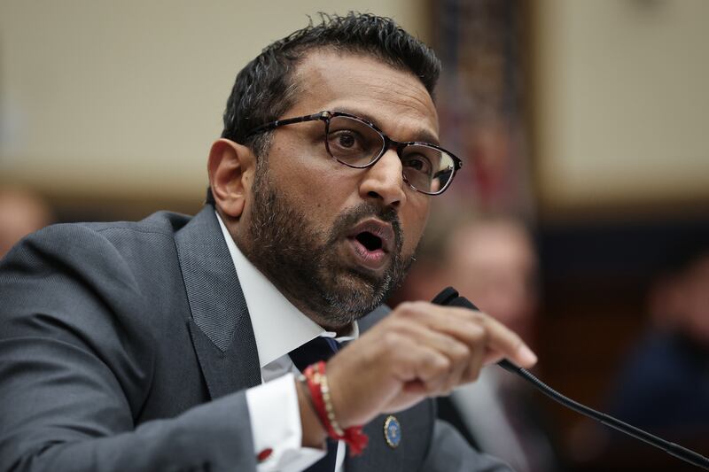 WASHINGTON, DC - SEPTEMBER 17: Federal Bureau of Investigation Director Kash Patel testifies before the House Judiciary Committee in the Rayburn House Office Building on September 17, 2025 in Washington, DC. Patel is facing questions from lawmakers for the second straight day following a contentious hearing before the Senate Judiciary Committee where he was criticized for his handling of investigations into the assassination of political activist Charlie Kirk and the case related to convicted sex offender Jeffrey Epstein.  (Photo by Win McNamee/Getty Images)