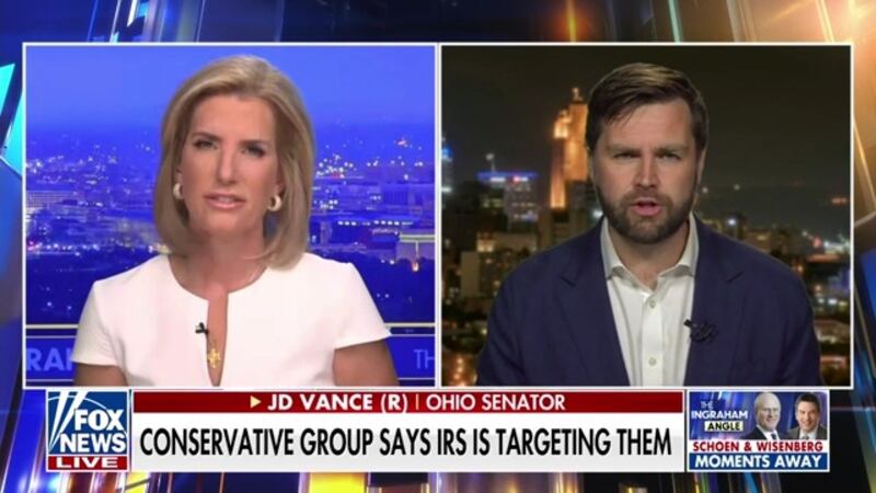 Vance spoke about the issue with Laura Ingraham in November, 2023.