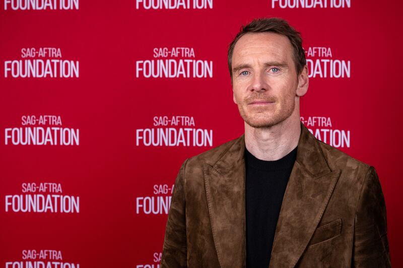 LOS ANGELES, CALIFORNIA - APRIL 06: Actor Michael Fassbender attends the SAG-AFTRA Foundation Conversations Presents "The Agency" event at The Meryl Streep Center for Performing Artists on April 06, 2025 in Los Angeles, California.