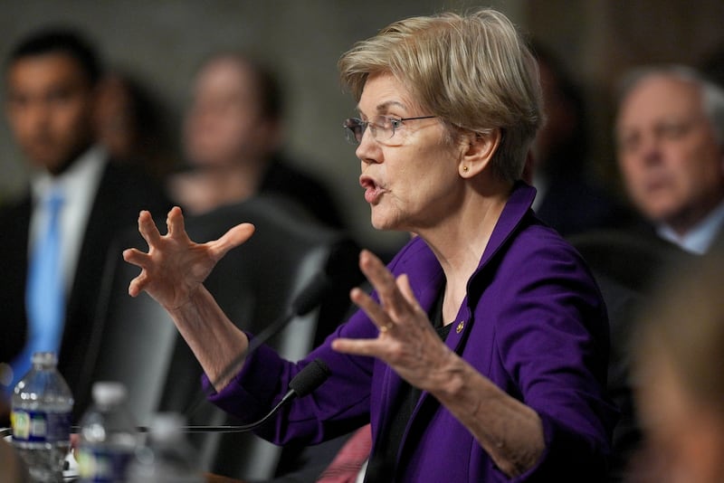 Sen. Elizabeth Warren (D-MA) questions Hegseth