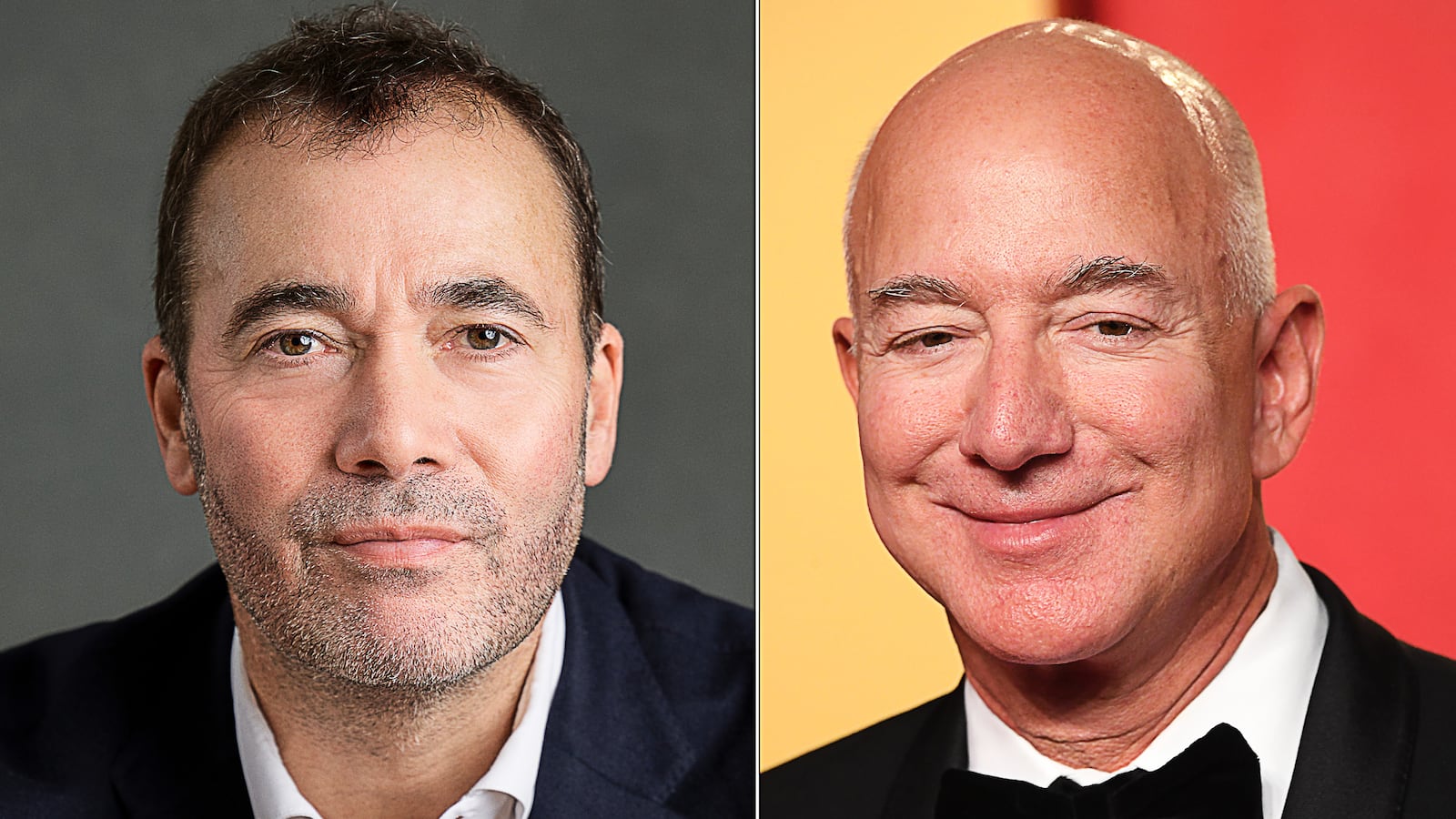 Washington Post Publisher, William Lewis and Jeff Bezos