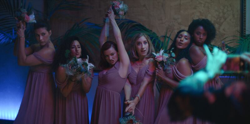 Leah McKendrick as Nellie Robinson in Scrambled