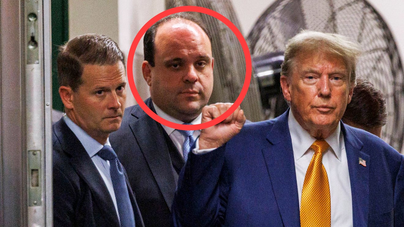 Boris Epshteyn and Donald Trump