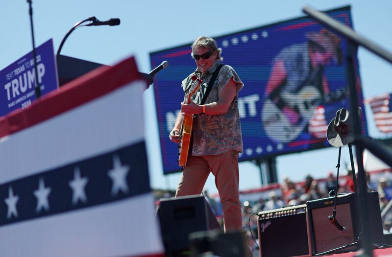 Several artists have objected to their songs being played at Trump rallies.