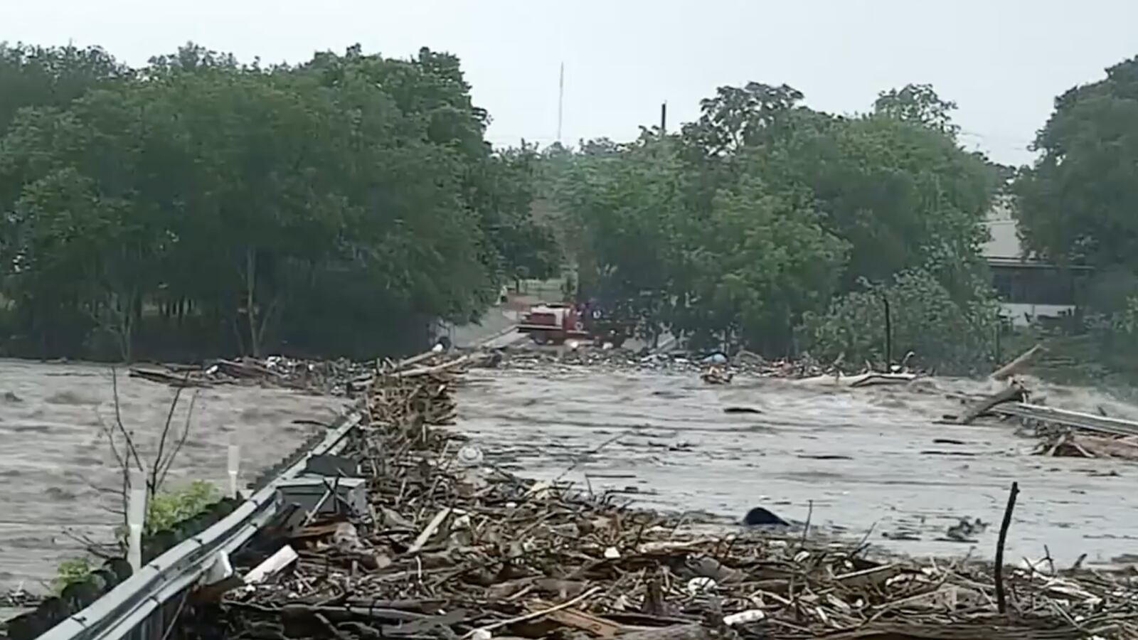 Flooding in central Texas.