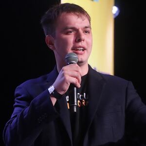 Adam Mockler speaks during the Won't Back Down event at The Van Buren on August 03, 2025 in Phoenix, Arizona.
