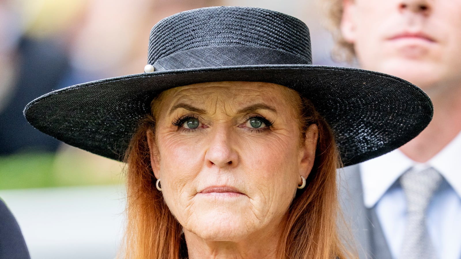 Sarah Ferguson, Duchess of York, attends on day four of Royal Ascot at Ascot Racecourse on June 20, 2025, in Ascot, England.