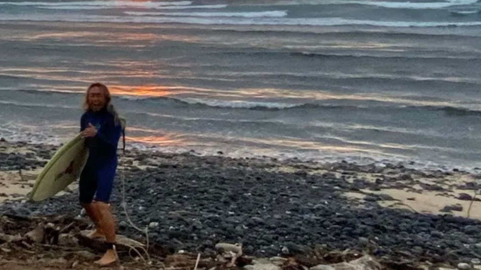 Maui surfer identified only as Kenji