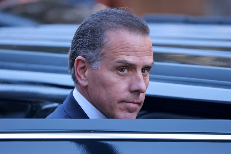 Hunter Biden, son of U.S. President Joe Biden, leaves federal court in Los Angeles, California, U.S. September 5, 2024. REUTERS/David Swanson