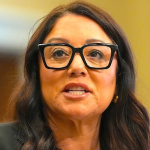 Labor Secretary Lori Chavez-DeRemer testifies before the House Appropriations Committee Subcommittee on Labor, Health and Human Services, Education, and Related Agencies in the Rayburn House Office Building on May 15, 2025 in Washington, DC.