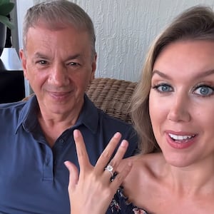 Cortney Reardanz shows off her engagement ring in a TikTok video with her fiancé, Phil.