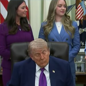 trump asleep