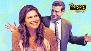 Lake Bell and Tim Robinson for the Obsessed podcast.