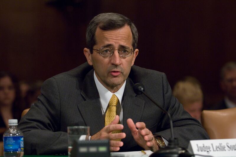 Leslie Southwick, nominee to be a U.S. Circuit judge for the 5th Circuit, speaks during the Senate Judiciary confirmation hearing on pending judicial nominations.