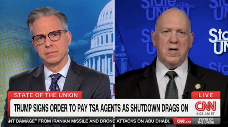 Tom Homan on State of the Union with Jake Tapper
