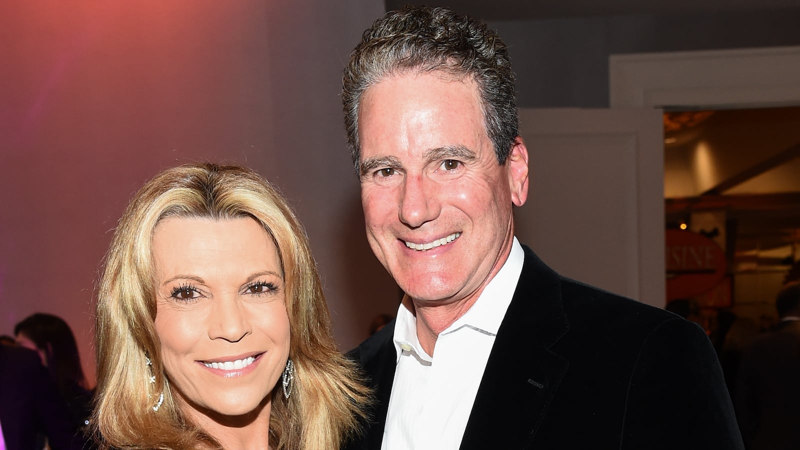 John Donaldson and Vanna White