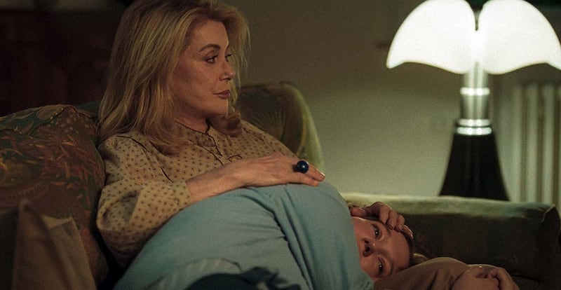 Catherine Deneuve and Léa Seydoux in Gentle Monster.