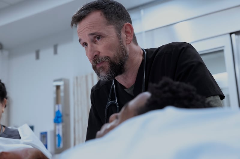 Noah Wyle in "The Pitt"