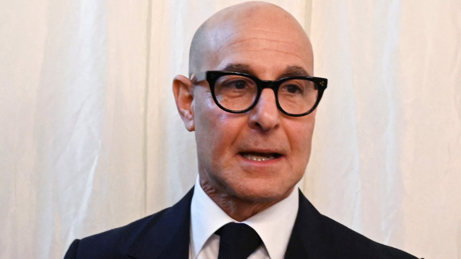 Stanley Tucci and Mark Strong