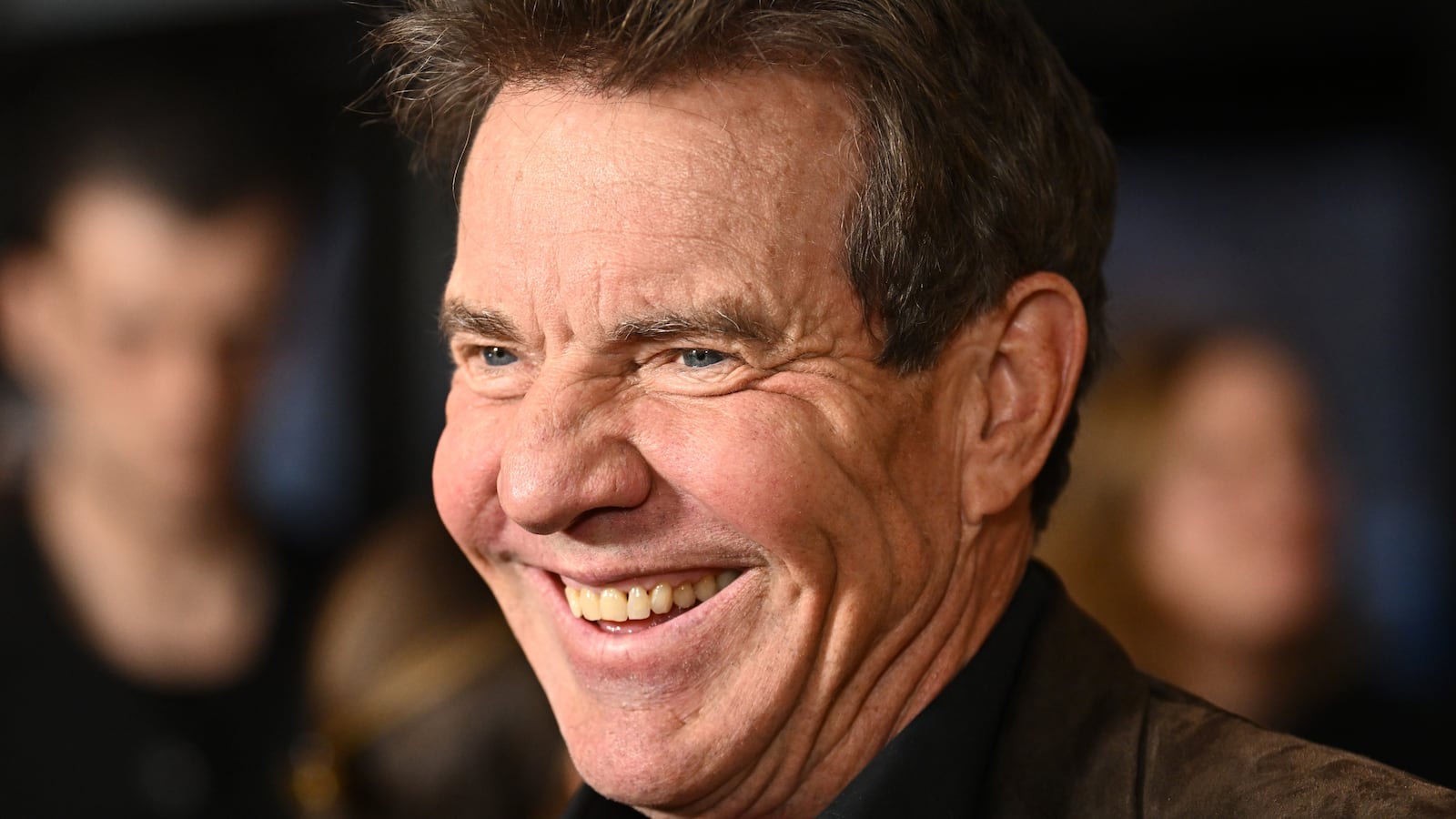 Dennis Quaid smiling