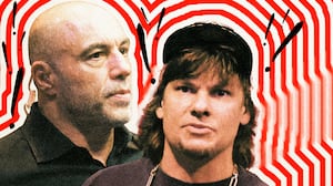 Joe Rogan and Theo Vonn