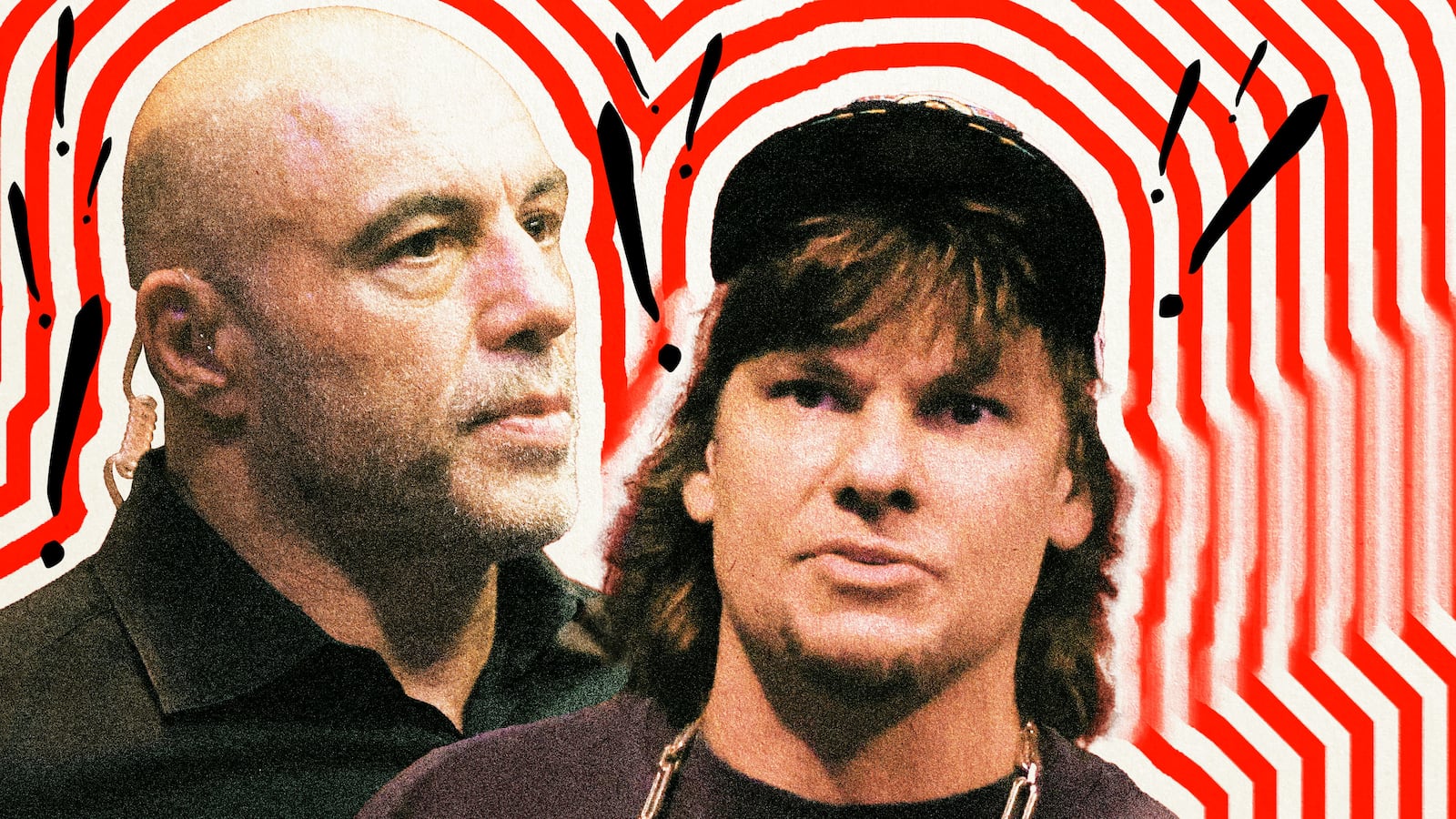 Joe Rogan and Theo Vonn