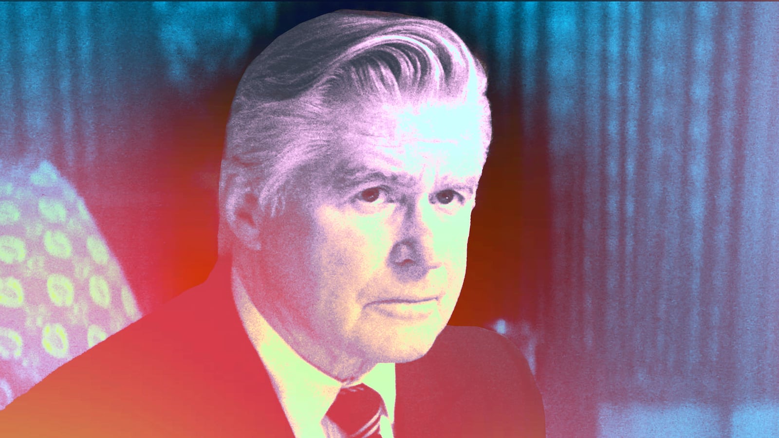 A photo illustration of Treat Williams