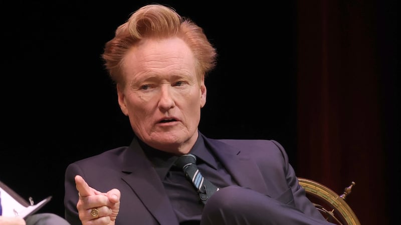 Stephen Colbert and Conan O'Brien take part in a conversation to benefit Montclair Film 2025