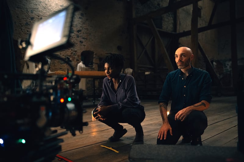 Michaela Coel and David Lowery.