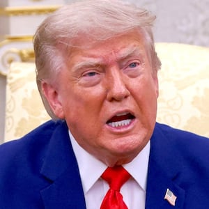 U.S. President Donald Trump in the Oval Office at the White House in Washington, D.C., U.S., July 21, 2026.