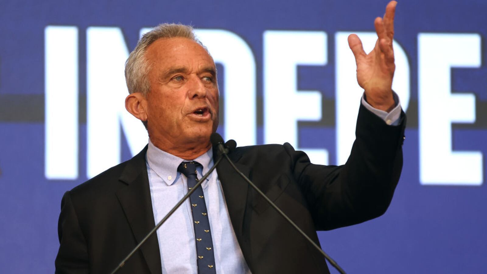 Independent presidential candidate Robert F. Kennedy Jr.