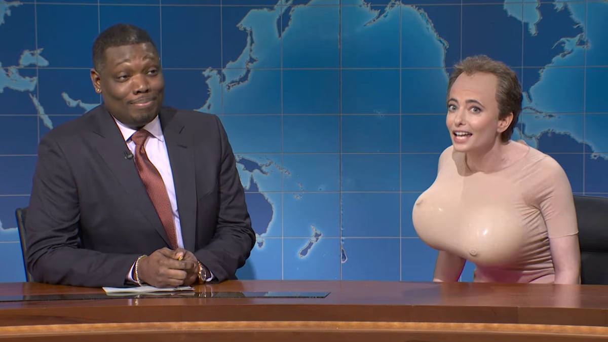 SNL's ICE Barbie Husband Breaks Silence on 'Bimbo' Scandal