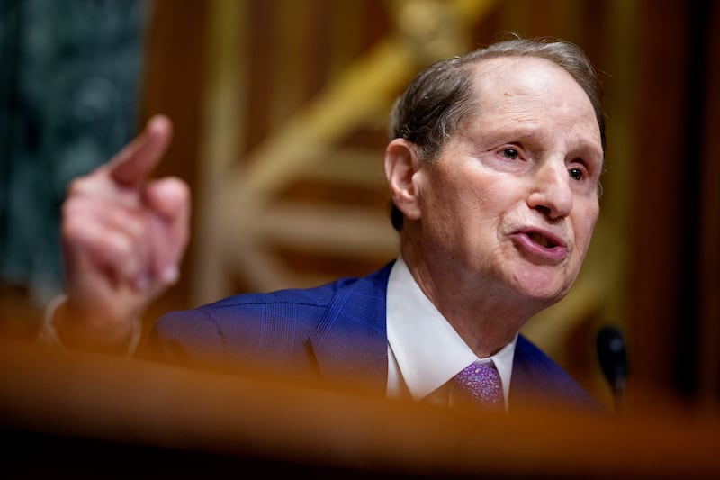 Democrat Senator Ron Wyden.