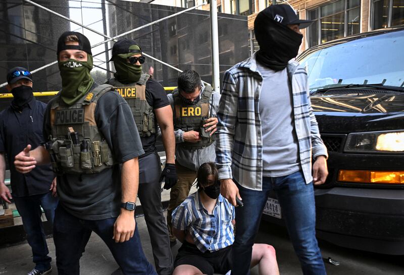 In June, protests against Immigration and Customs Enforcement in Chicago saw several detainments and arrests.