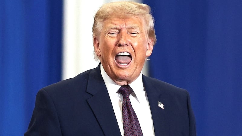 President Donald Trump delivers remarks during a visit to a Mack Trucks' assembly plant, in Macungie, Pennsylvania, U.S., June 23, 2026.