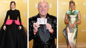 The Actors Awards red carpet - Kathryn Hahn, Kevin O'Leary, Hannah Stocking