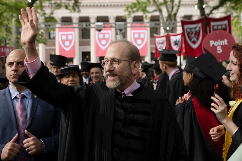 The administration sent Harvard president Alan Garber a letter claiming that the university had violated the Civil Rights Act.