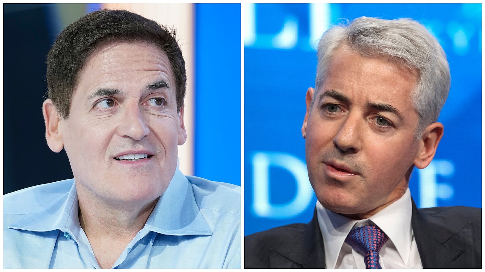 Billionaires Mark Cuban and Bill Ackman