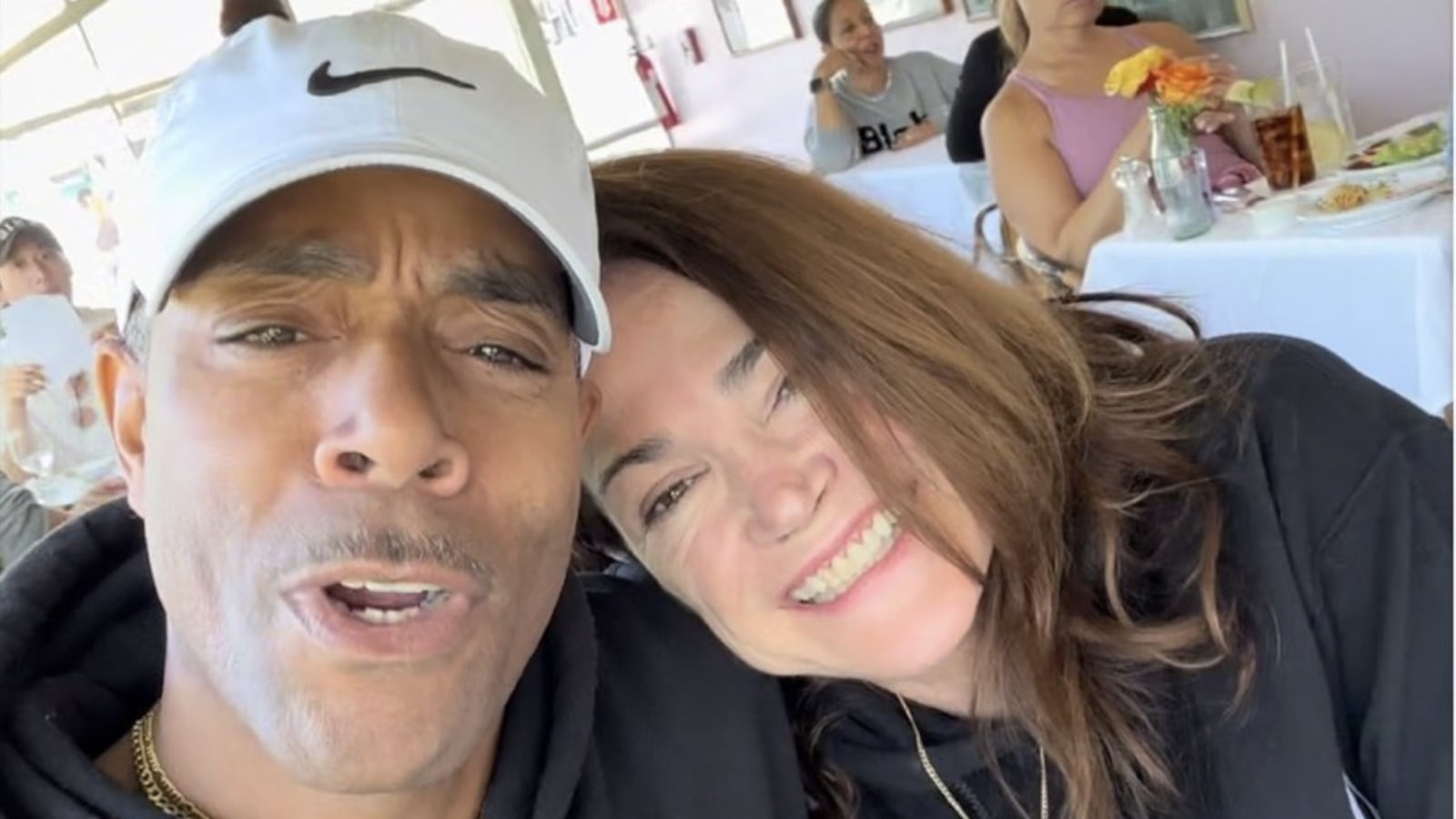 Kim Delaney and husband James Morgan