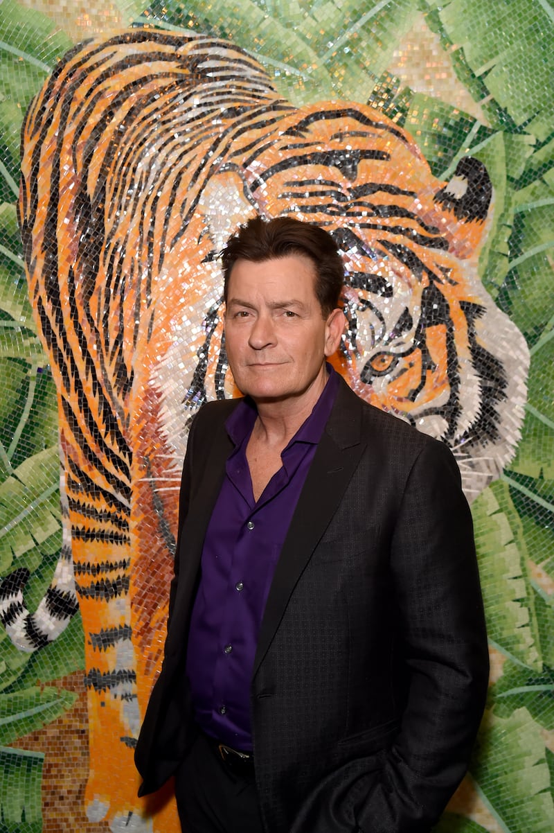 LONDON, ENGLAND - APRIL 09: Charlie Sheen at the Evening with Charlie Sheen at Annabel's on April 09, 2019 in London, England. (Photo by David M. Benett/Dave Benett/Getty Images for Annabel's)