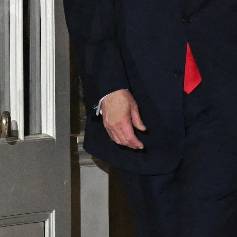 Trump and the first lady leave the White House for the Capitol for the State of the Union address.