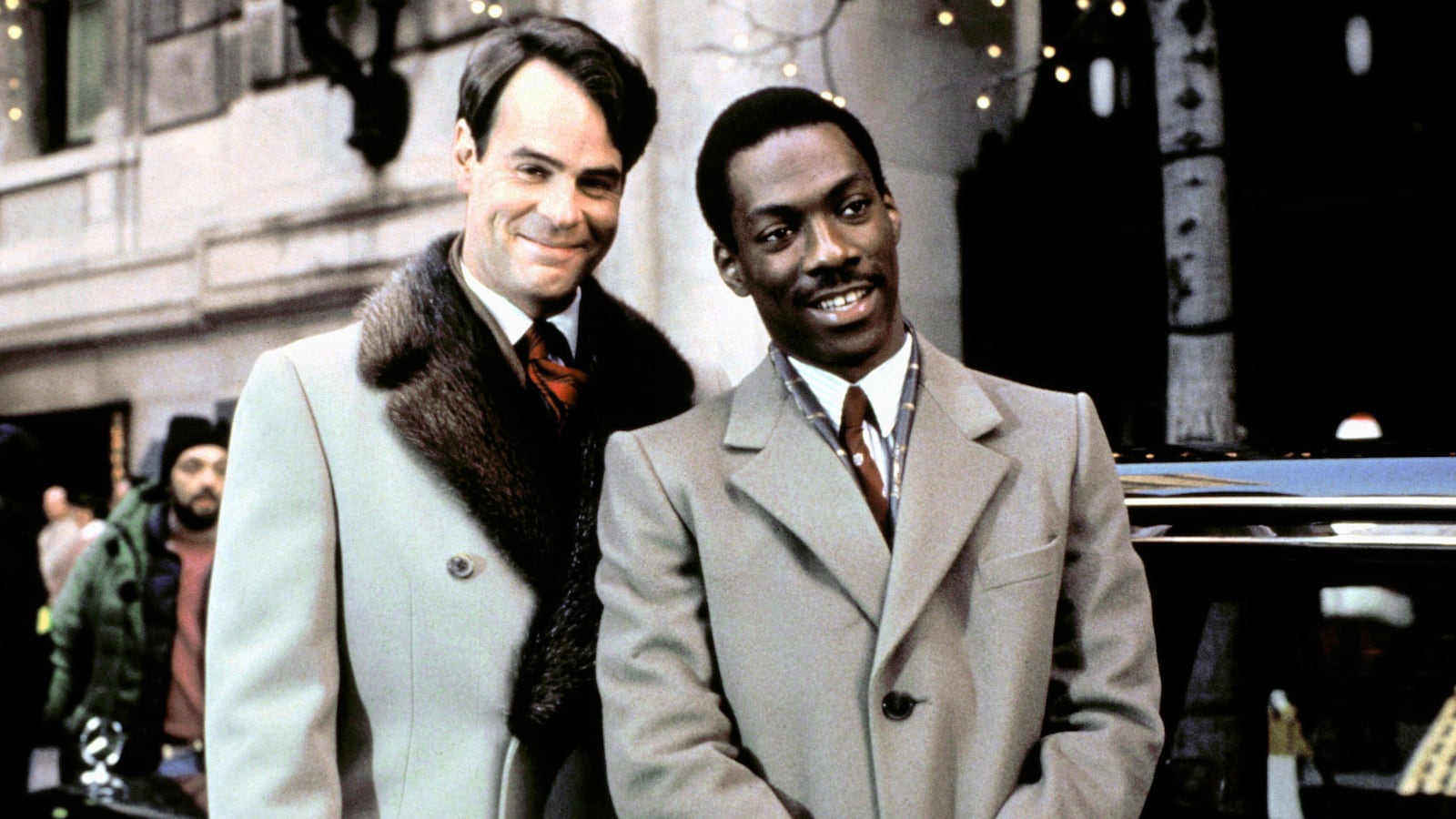 Dan Aykroyd and Eddie Murphy in Trading Places