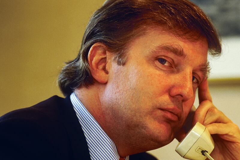 Donald Trump in 1987