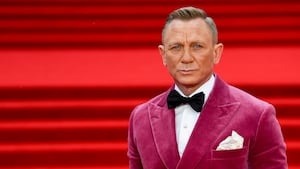 Cast member Daniel Craig poses during the world premiere of the new James Bond film "No Time To Die"