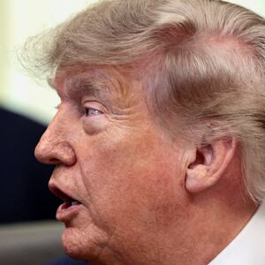U.S. President Donald Trump speaks during an event to sign executive orders related to beef, in the Oval Office of the White House, in Washington, D.C., U.S., September 4, 2026. REUTERS/Evelyn Hockstein