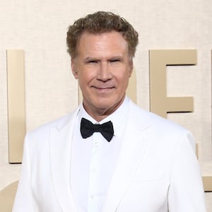 Will Ferrell at the 2024 Golden Globes.